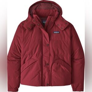 Women Patagonia Downdrift Jacket XS, Red